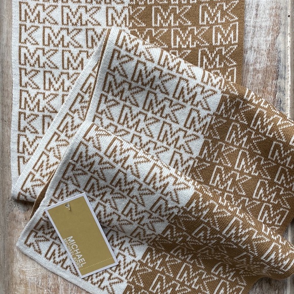 Michael Kors Accessories - Michael Kors Sognature Logo Scarf